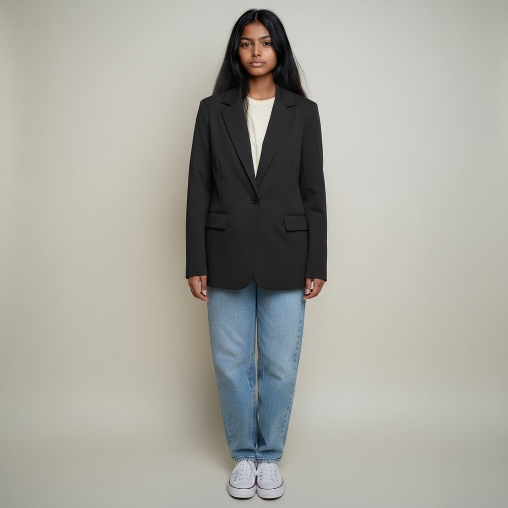 Women's Style & Co. Classic Black Women's Blazer Size 8P